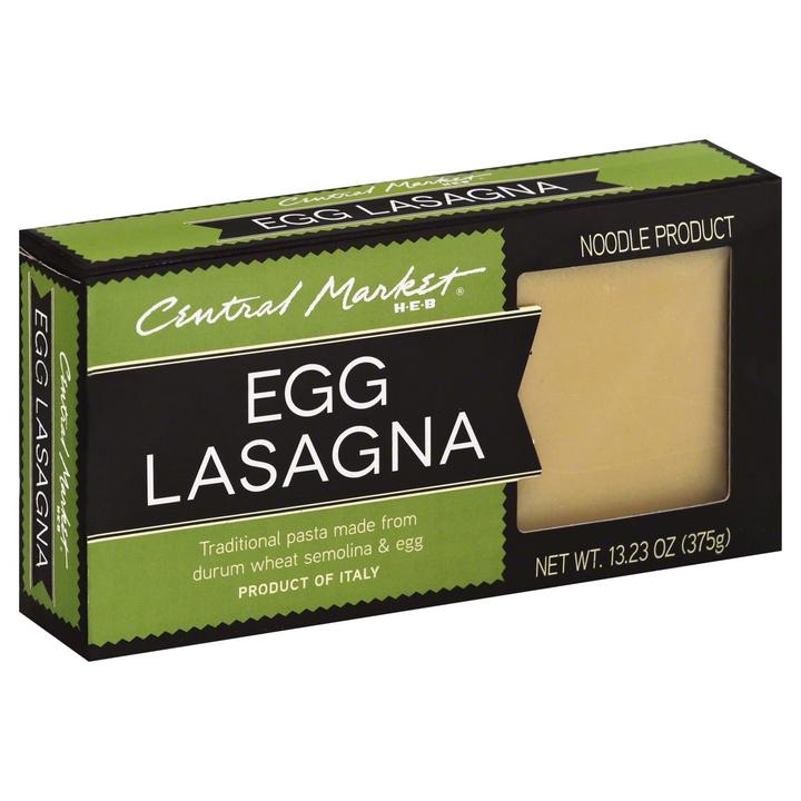 Central Market Pasta Lasagna