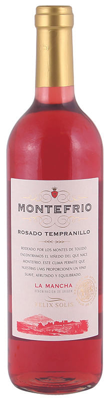 Vino Rosado Tempranillo 750 Ml