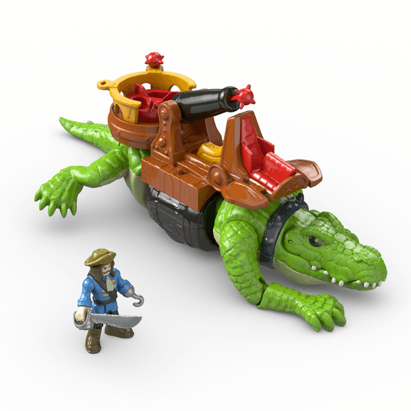 Figura De Acción Cocodrilo Y Pirata Garfio 1 Pz