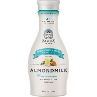 Califia Leche De Almendras Sabor Vainilla Sin Azúcar 1.42 L
