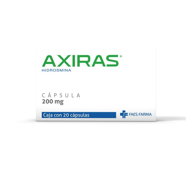 Axiras 200 Mg Capsulas 20 Pz