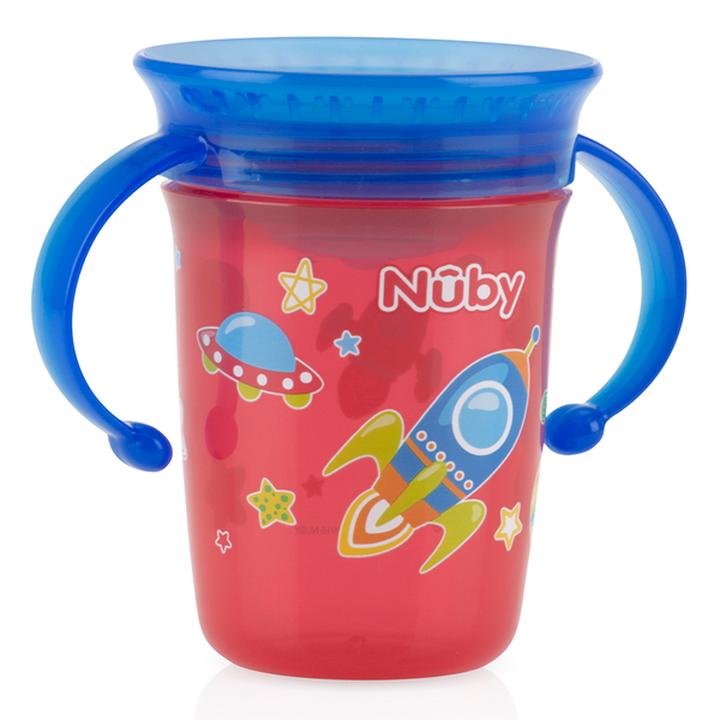 Taza Antiderrames Con Borde 360 Wonder Cup Nuby 8oz