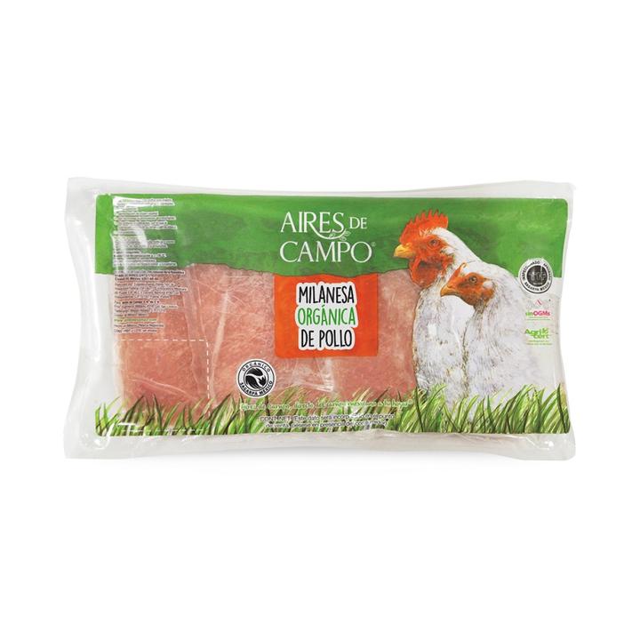 Aires De Campo Milanesa De Pechuga De Pollo Orgánico 1 Kg