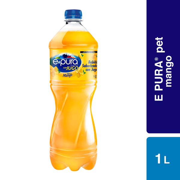 Con Jugo Agua Saborizada Mango 1 L