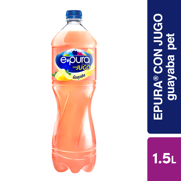 Agua Saborizada Epura Con Jugo Guayaba 1.5 Ls 1.5 L