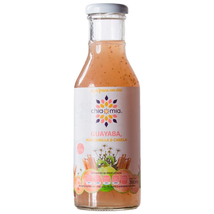 Agua Fresca Chia Guayaba, Manzanilla Y Can 360 Ml