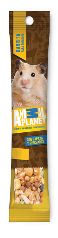 Alimento Para Roedores Con Papaya Y Chicharos Sa 45 G