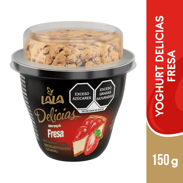 Lala Yogurt Batido Pay De Fresa 140 G