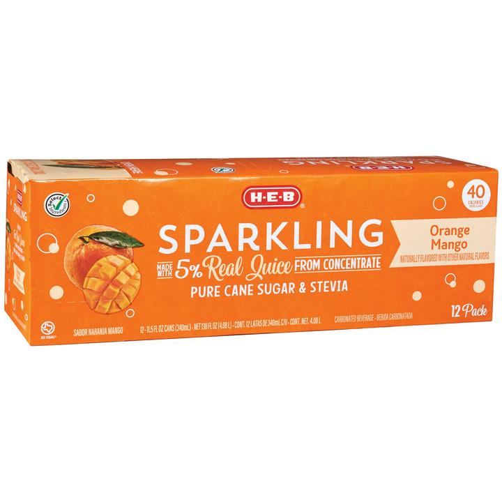 Agua Saborizada Spklg Naranja Mango 12pk 1 Pz