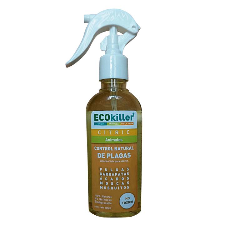Ecokiller Repelente Para Mascotas Organico Citrico 125 Ml