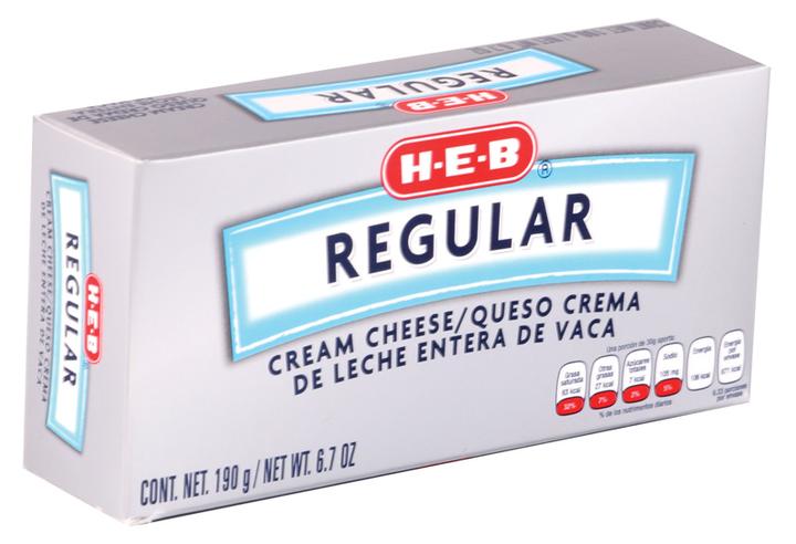 Heb Queso Crema Barra 190 G