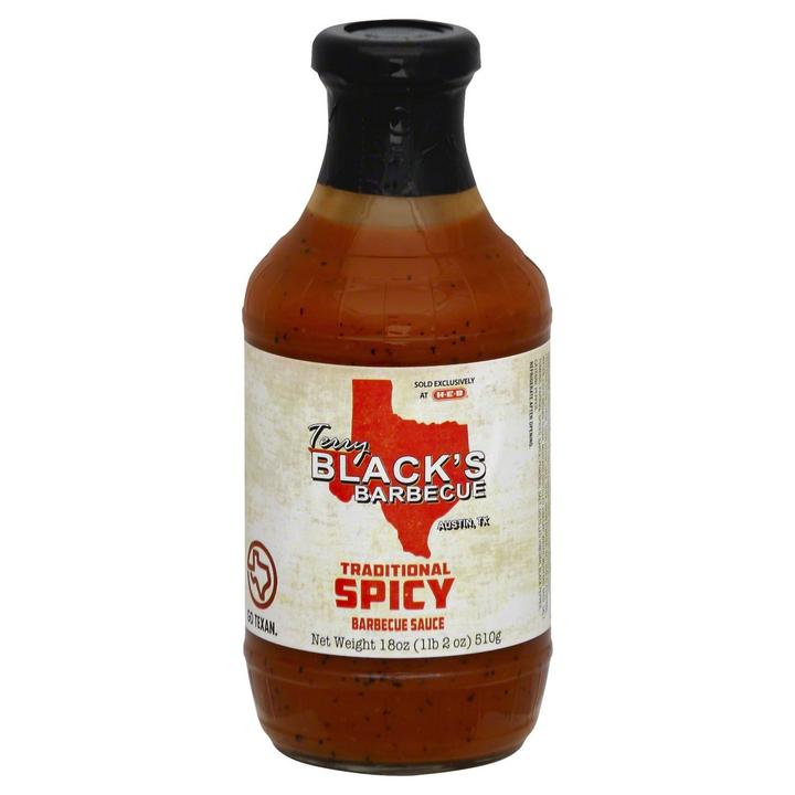 Terry Blacks Salsa Bbq Traditional Spicy 510 G
