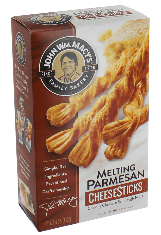 Palitos De Queso Parmesano Twists Masa Madre 113 G