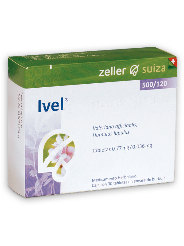 Ivel 0.77/0.036 Mg Tabletas 30 Pz