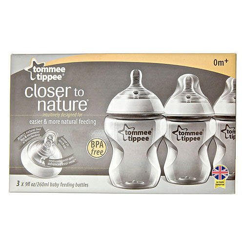 Biberón Closer To Nature 3 Pz
