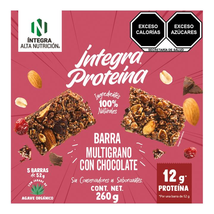 Mundo Light Barra Multigrano Con Chocolate 260 G
