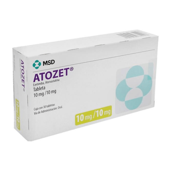 Atozet 10/10mg Tabletas 30 Pz