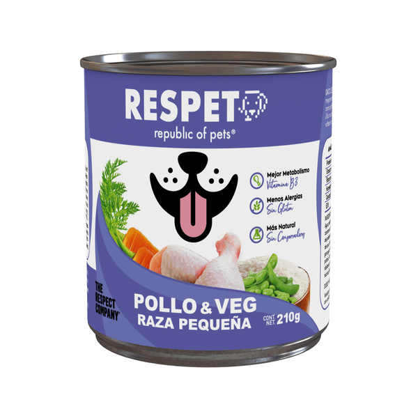 Alimento Humedo Pollo Veg Raza Pequeña 210 G 210 G