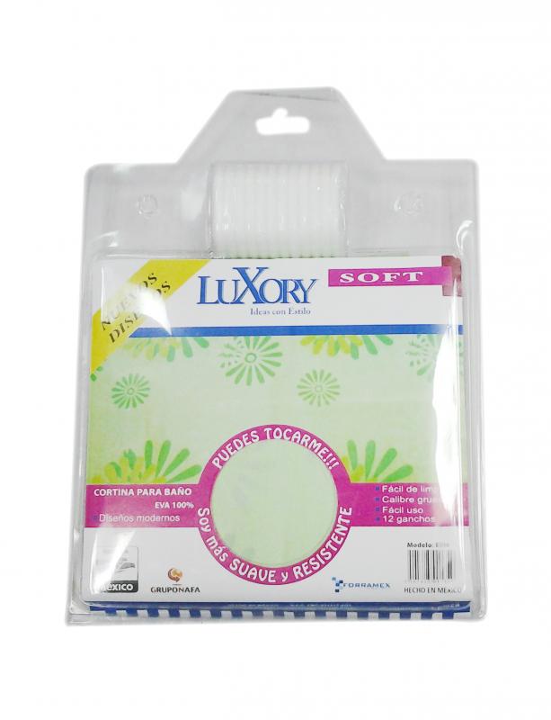 Cortina Estampada Eva Soft 1 Pz