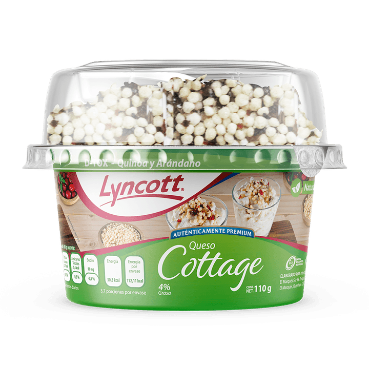 Lyncott Queso Cottage Super Foods D-Tox 110 G