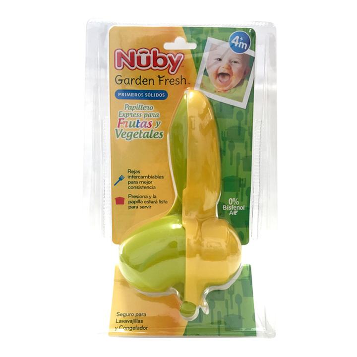 Prensa De Alimentos Para Preparar Papillas Y Purés Garden Fresh Nuby
