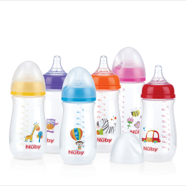 Biberón De Cuello Ancho Simply Nuby 9oz