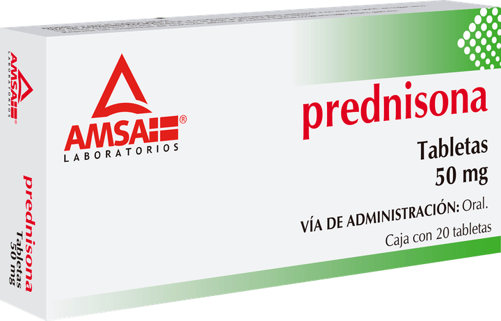 Prednisona 50 Mg 20 Tabletas Gen 20 Pz