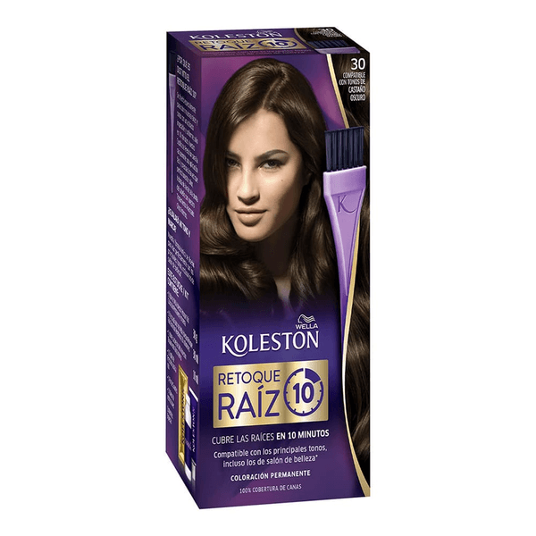 Retocador De Raíces 30 Castaño Oscuro 1 Pz