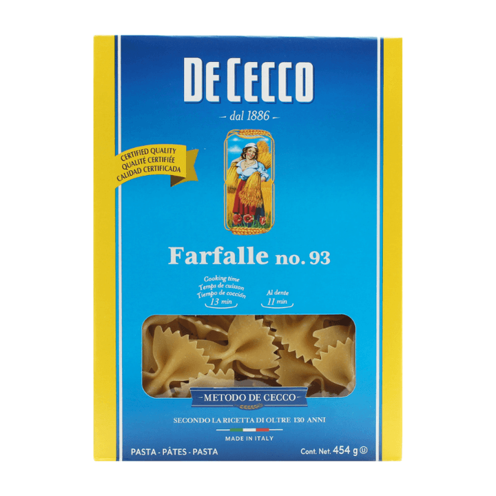 De Cecco Pasta Farfalle 454 G