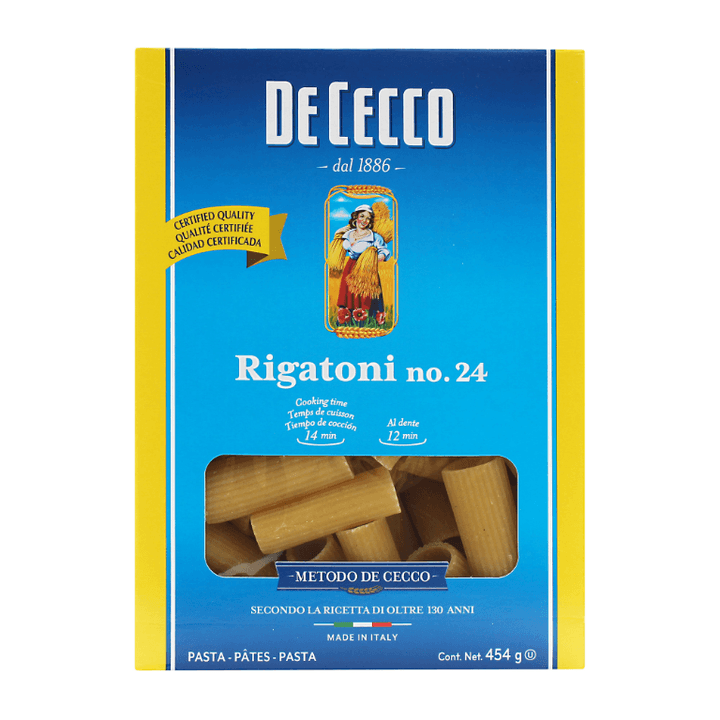 De Cecco Pasta Rigatoni #24 454 G