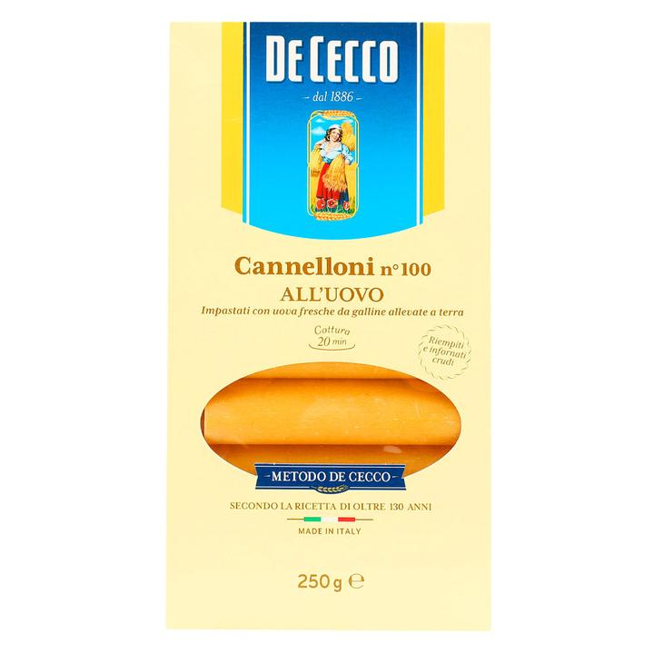 De Cecco Pasta Canelloni 250 G