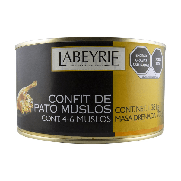 Confit De Pato 4 A 6 Muslos 1.28 Kg
