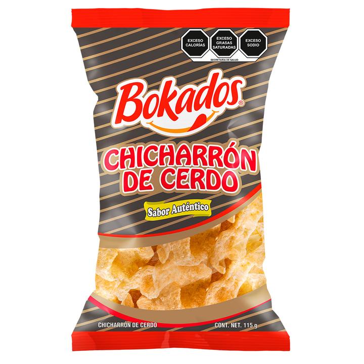 Bokados Chicharrones De Cerdo Sabor Auténtico 115 G