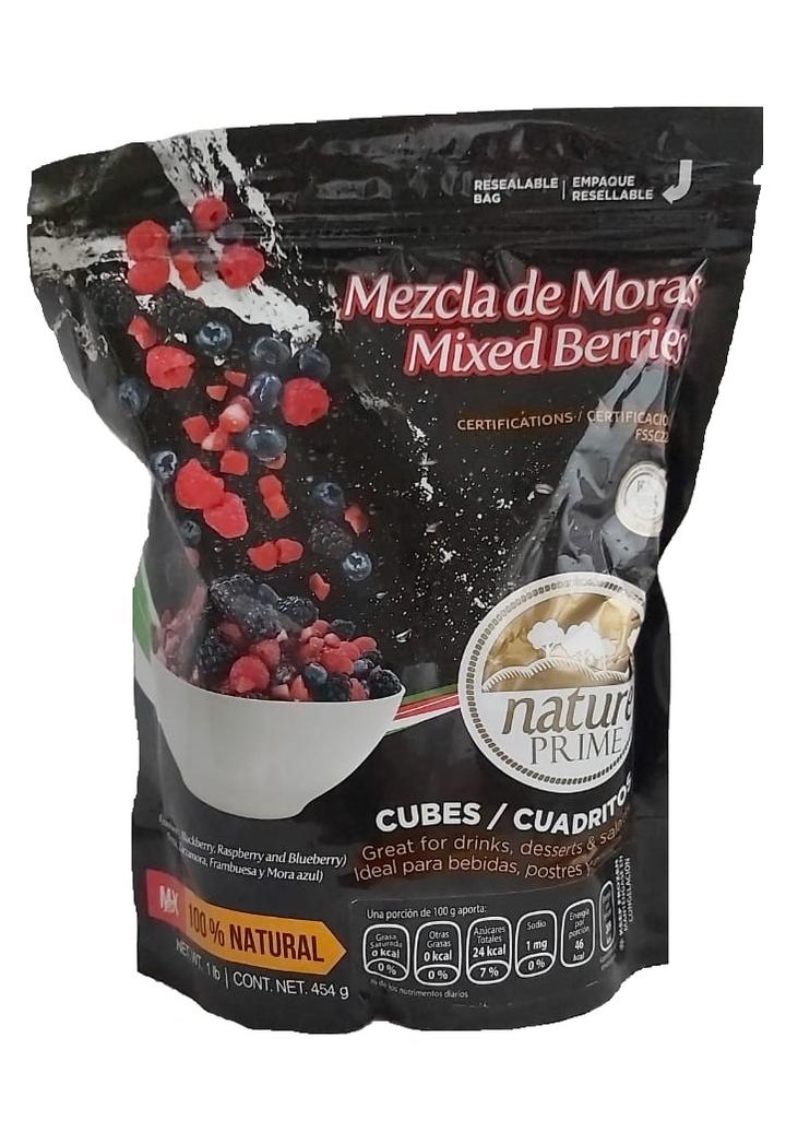 Fruta Congelada Mezcla De Moras 454 G