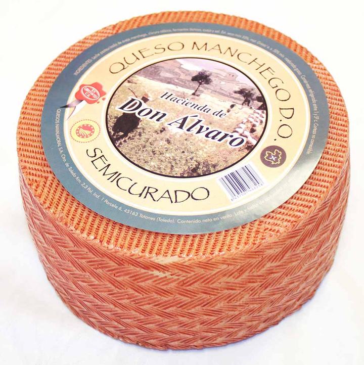Manchego Don Alvaro Semicurado 1 Kg