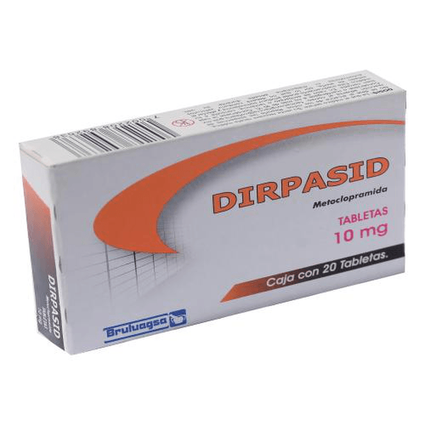 Dirpacid 10mg 20 Tab Metoclopramida Gen 20 Pz