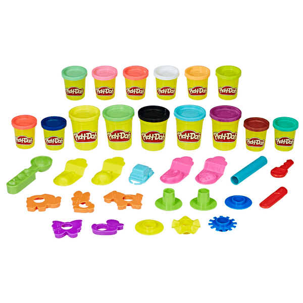 Set De Plastilina Play-Doh Montaña De Colores De 20 Pz