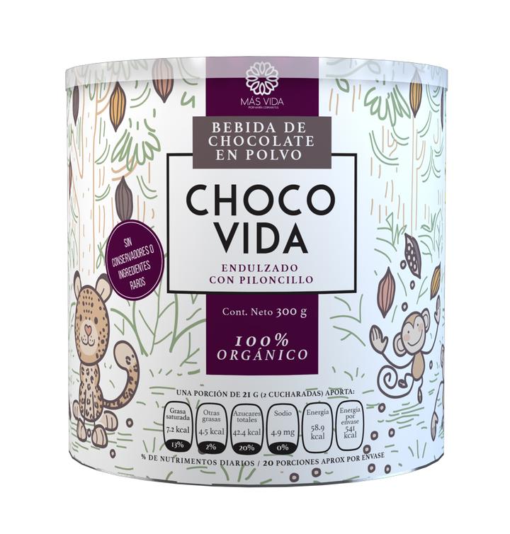 Bebida Chocovida Cacao Endulzada Con Piloncillo 300 G