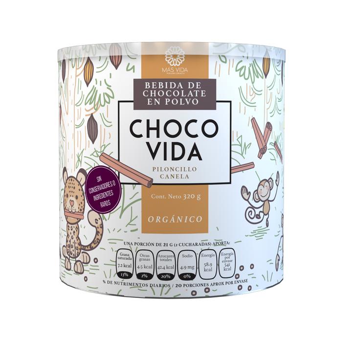 Bebida Chocovida De Cacao Con Canela Endulzada 320 G