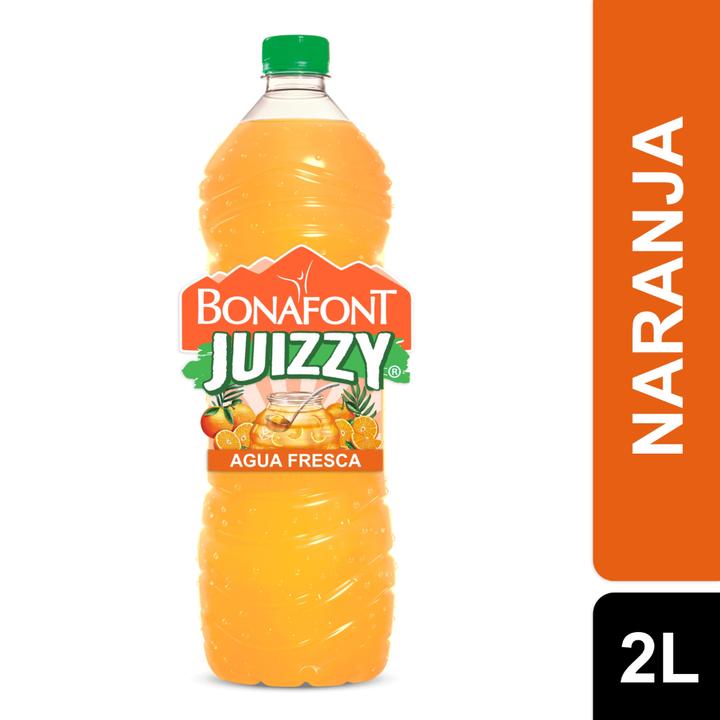 Agua Juizzy Naranja 2l 2000 Ml