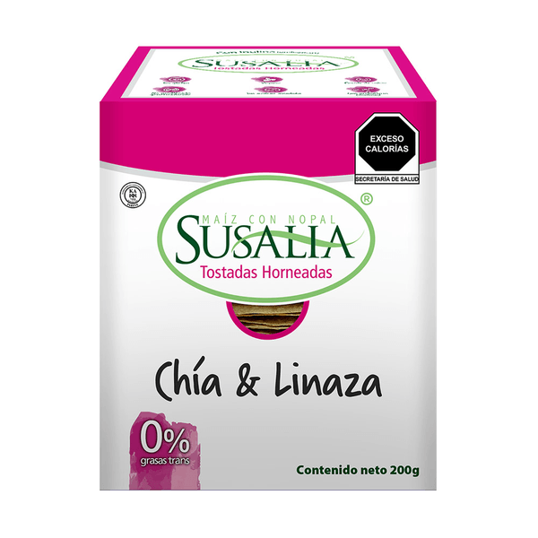 Susalia Tostada Horneada Linaza Y Chia 200 G