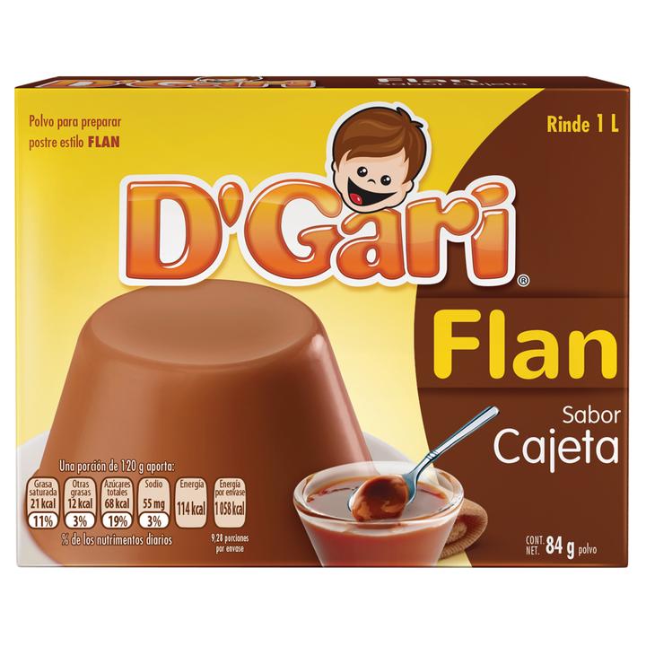 Flan Cajeta 84 G