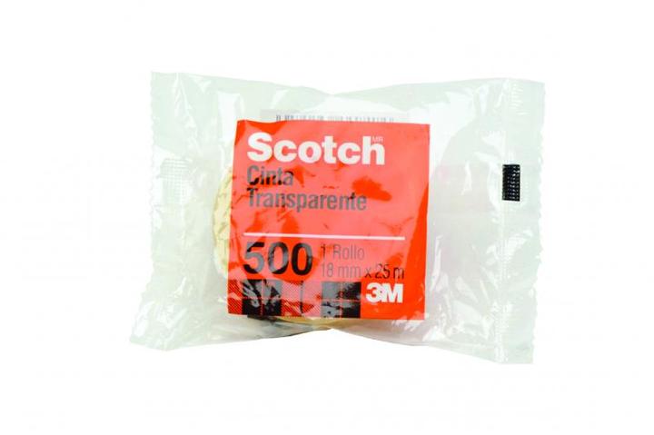 Cinta Adhesiva Transparente 500 18x25m Cinta Adh 1 Pz