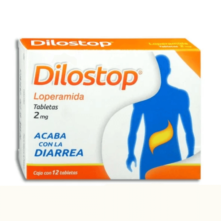 Dilostop Loperamira 2 Mg 12 Tabletas