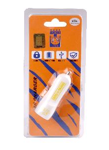 Tigres Cargador De Carro Carga Rápida Color Blanco 1 Pz