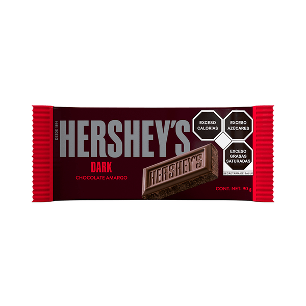 Chocolate Amargo Hershey'S Dark Barra 90 G