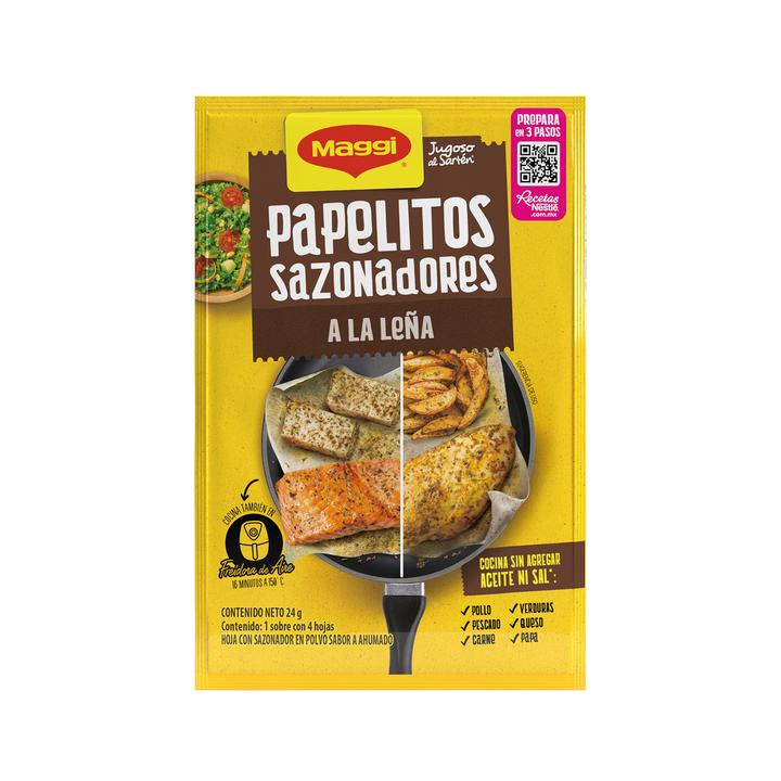 Hoja Sazonadora Maggi Jugoso Al Sartén Leña 24 G 4 Hojas