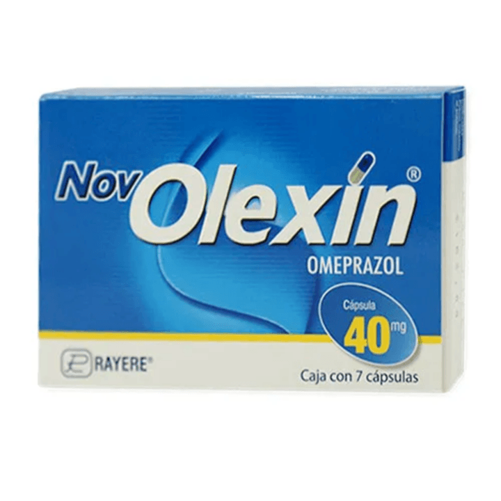 Novolexin Omeprazol 40 Mg 7 Cápsulas