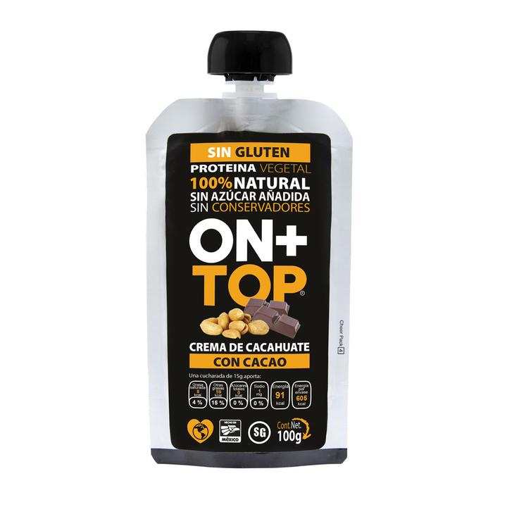 Ontop Pouch Crema De Cacahuate Con Cacao 100 G