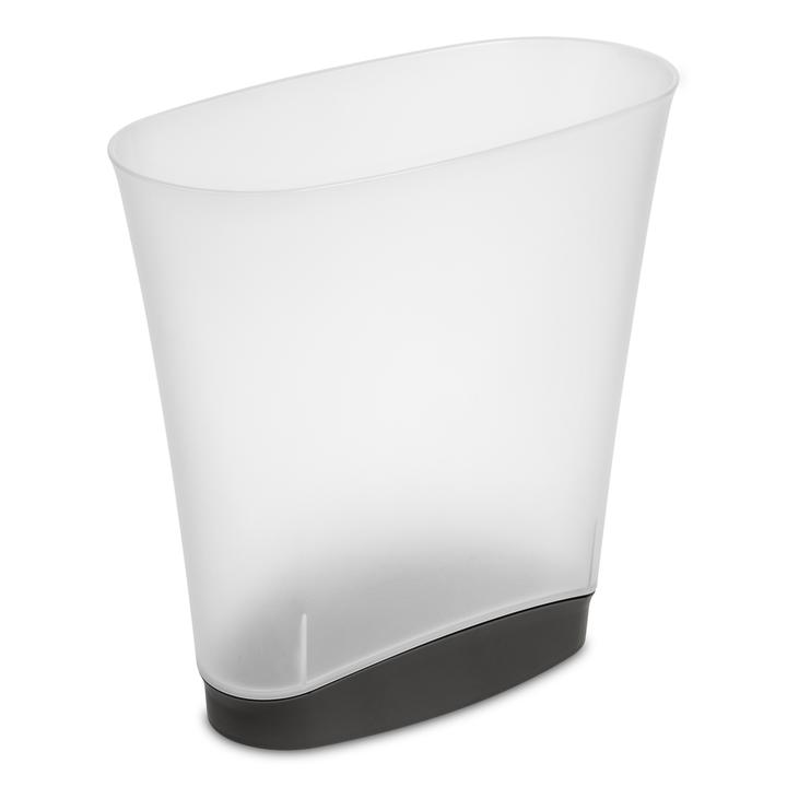 Bote De Basura Slim 2.4 Gal Gris 1 Pz